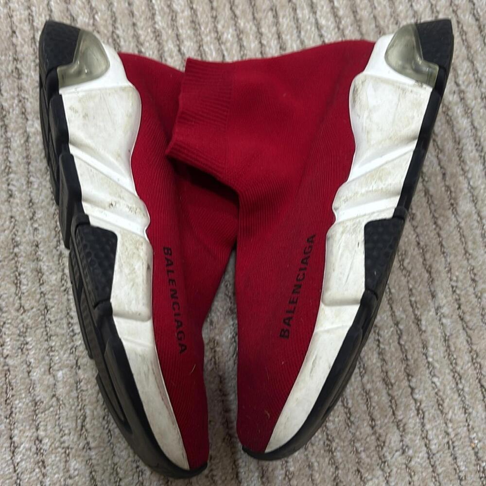 Boys Balenciaga Sock Sneaker - Picture 4 of 7